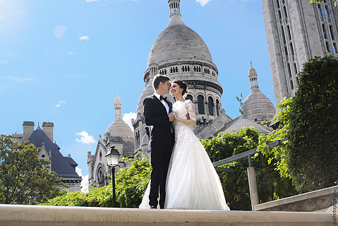 Свадьба Виктора и Евгении, Париж